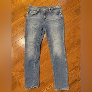 7 For All Mankind Women's Blue Slim Jeans